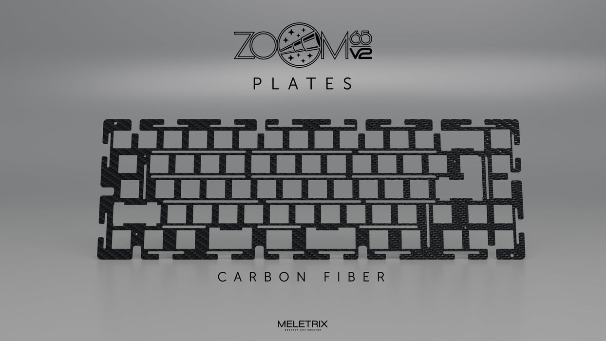 Add-on Plates and Misc. Components for Zoom65 Essential Edition V2 Keyboard Kits