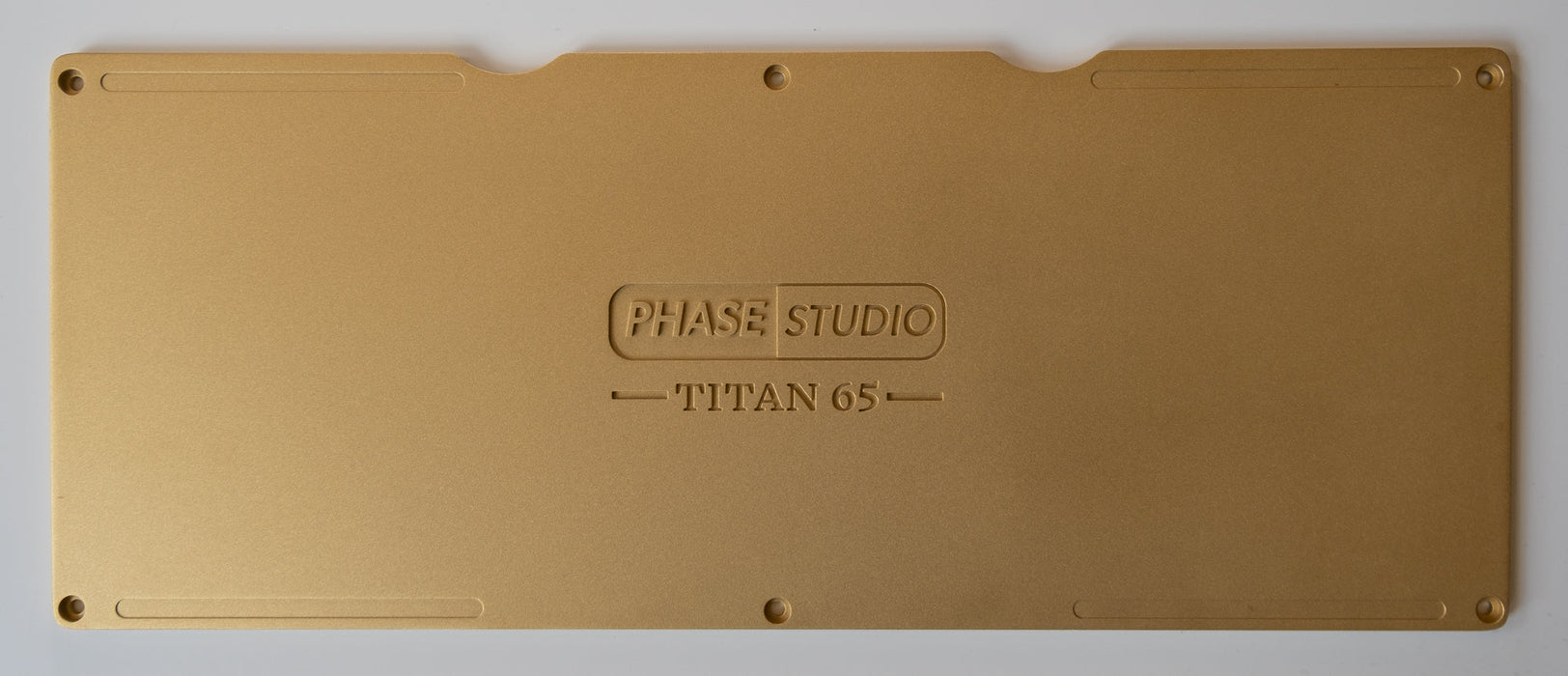 Titan65 Aluminum/Brass Mechanical Keyboard Kit [Refurbished]