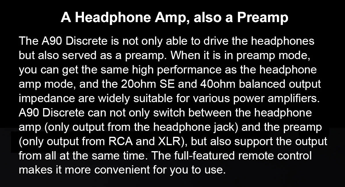 TOPPING A90 Discrete / A90 Headphone Amp