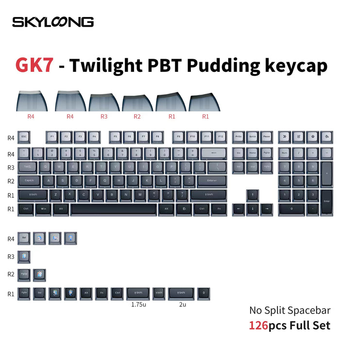 Skyloong Pudding Keycaps