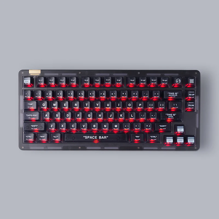 IDOBAO ID80 LAVA 75% Hot Swap Assembled Mechanical Keyboard w/Gasket Mount