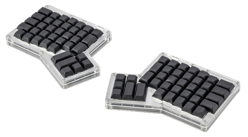 ErgoDox 76 "Hot Dox" Mechanical Keyboard Kit and ErgoDox Keycaps