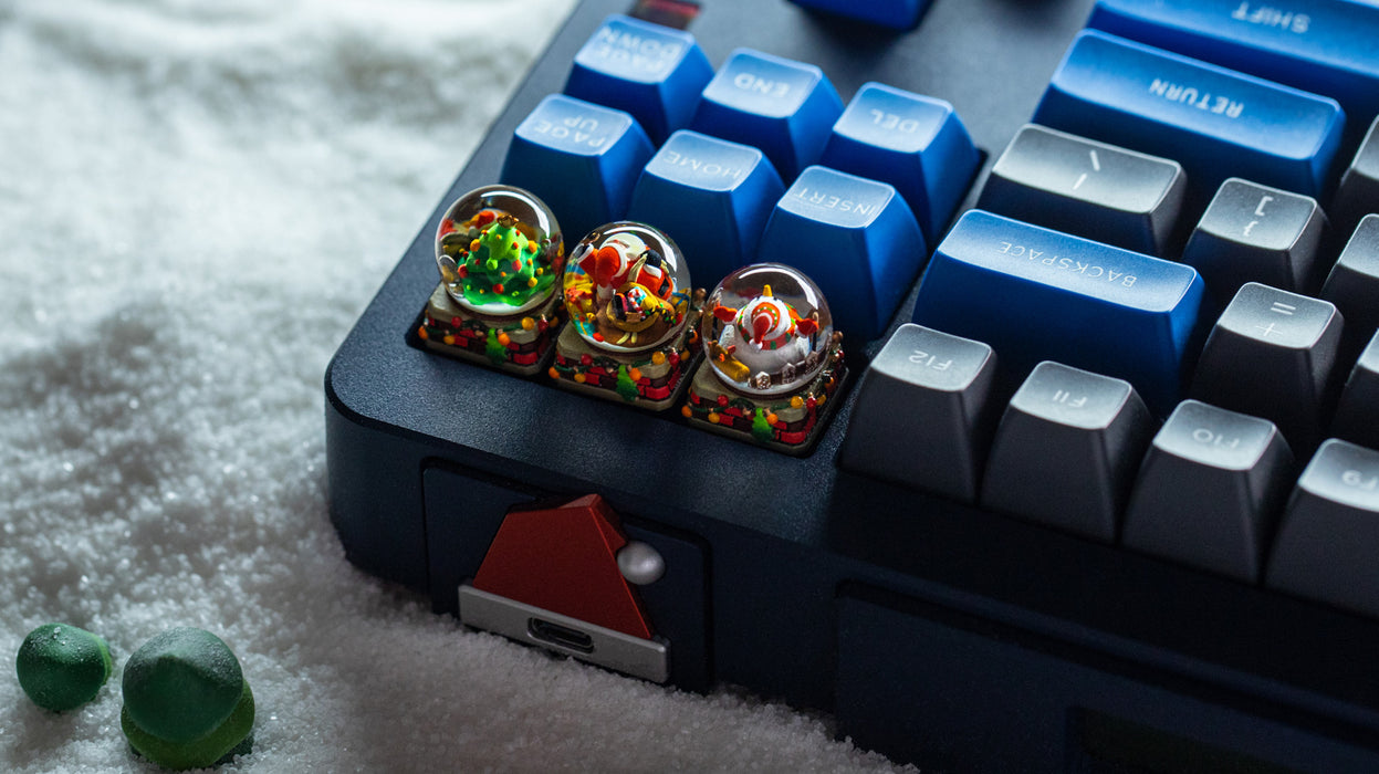 Dwarf Factory ArtiSANTA Christmas Artisan Keycaps