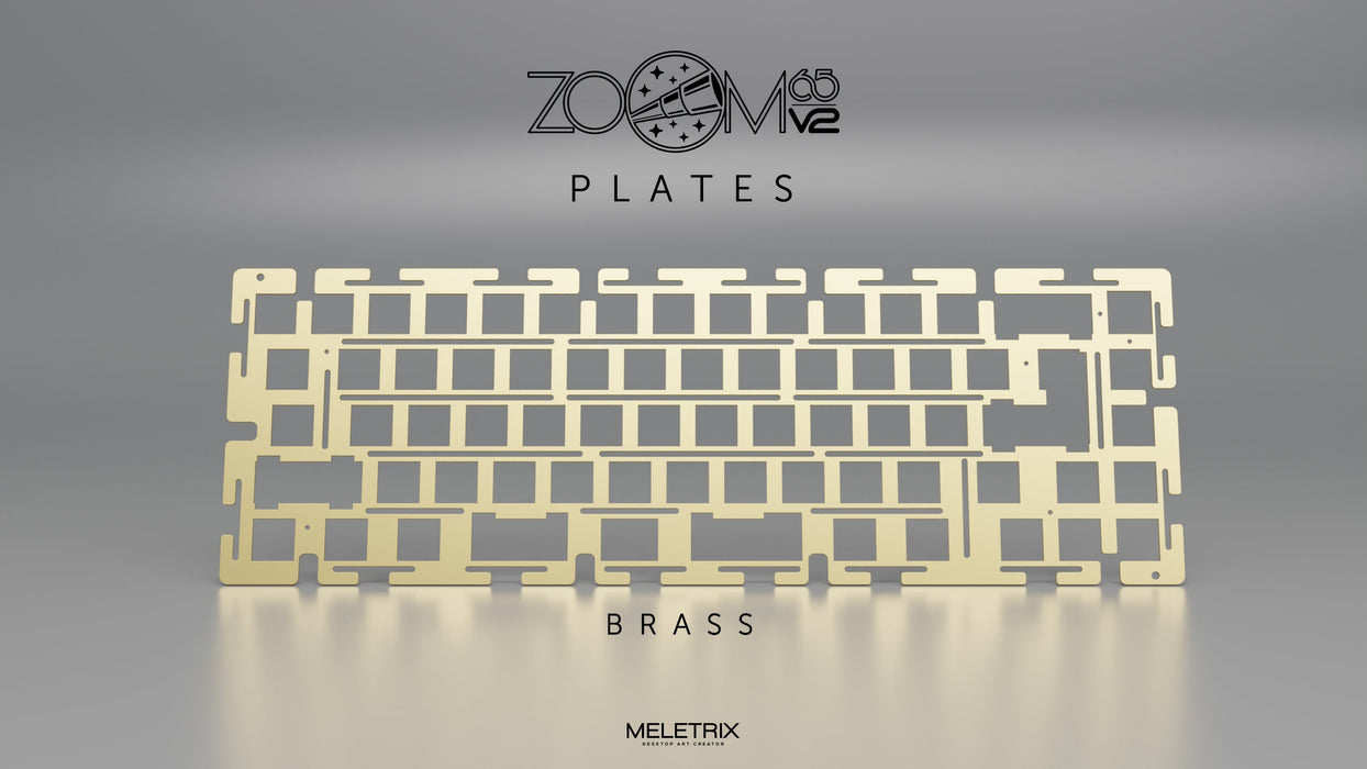 Add-on Plates and Misc. Components for Zoom65 Essential Edition V2 Keyboard Kits
