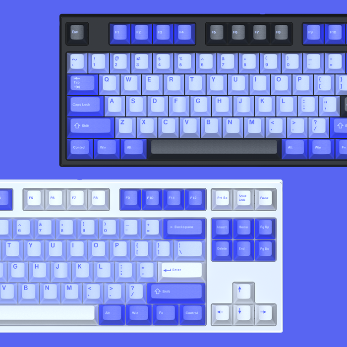 Discord Dark Theme and Discord Light Theme Mechanical Keyboards