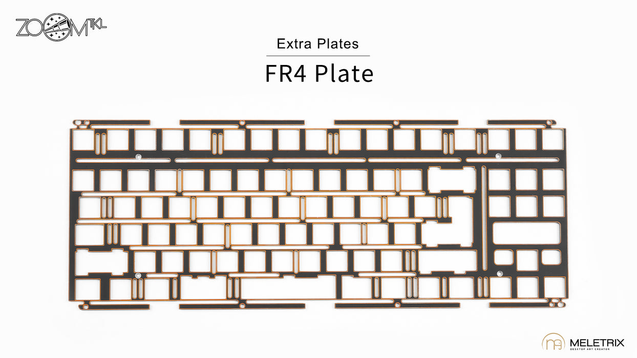 Extra Plates for Zoom TKL Essential Edition Keyboard Kits