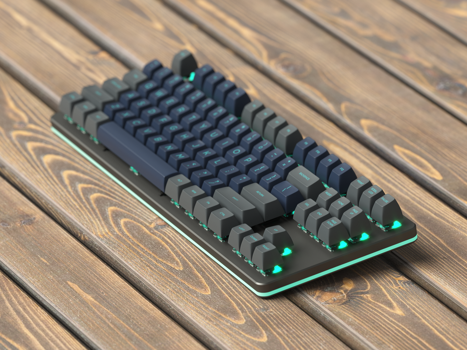Keyboard & Keycap Discount Bundle - Gemini & SA Calm Depths