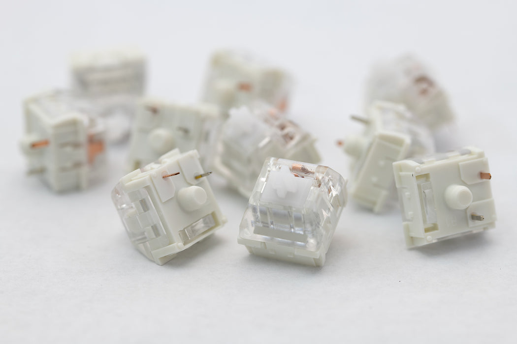 Halo Clear Mechanical Keyboard Switches (10 Count)