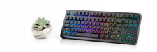 Keystone Hall Effect Analog Mechanical Keyboard With Plant