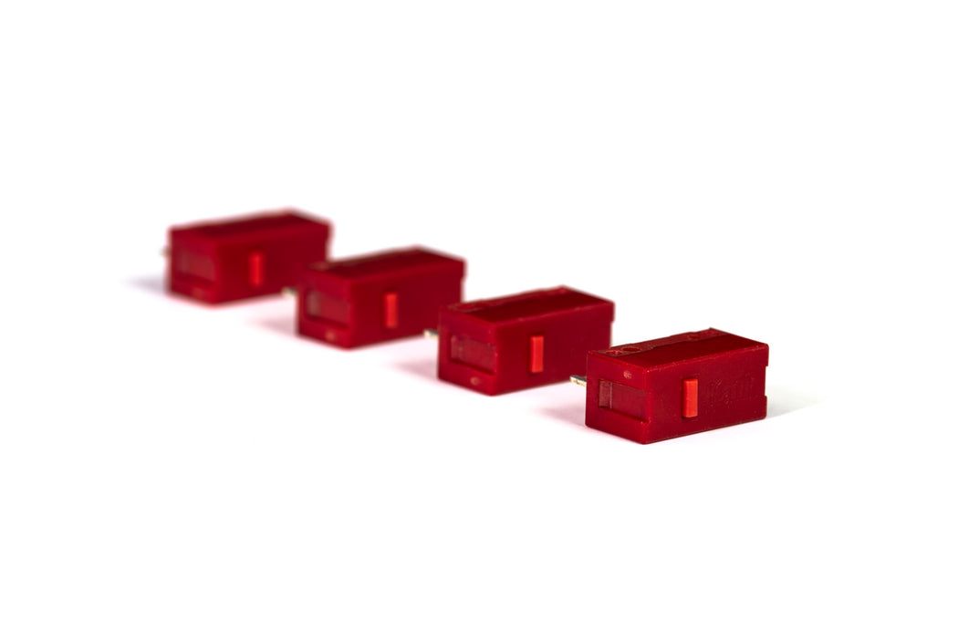 Kailh Mouse Switches – GM 4.0 Red & GM 8.0 Black