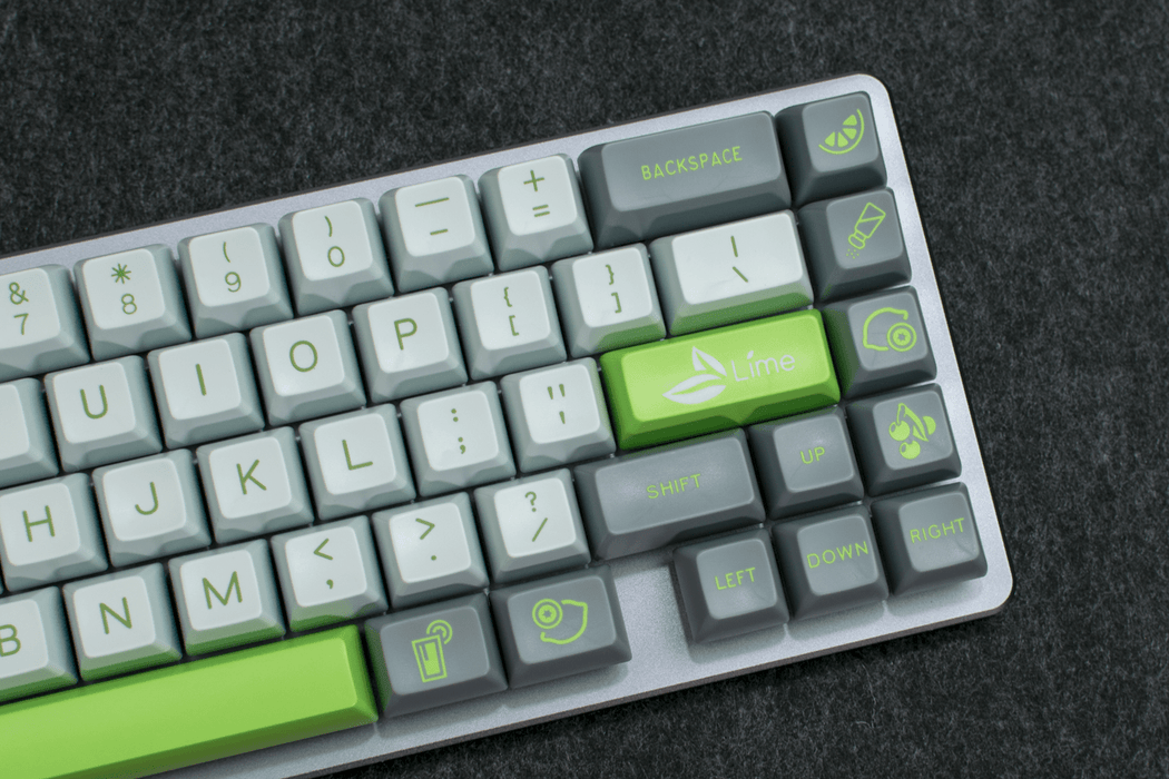 Maxkey Lime Keycap Set