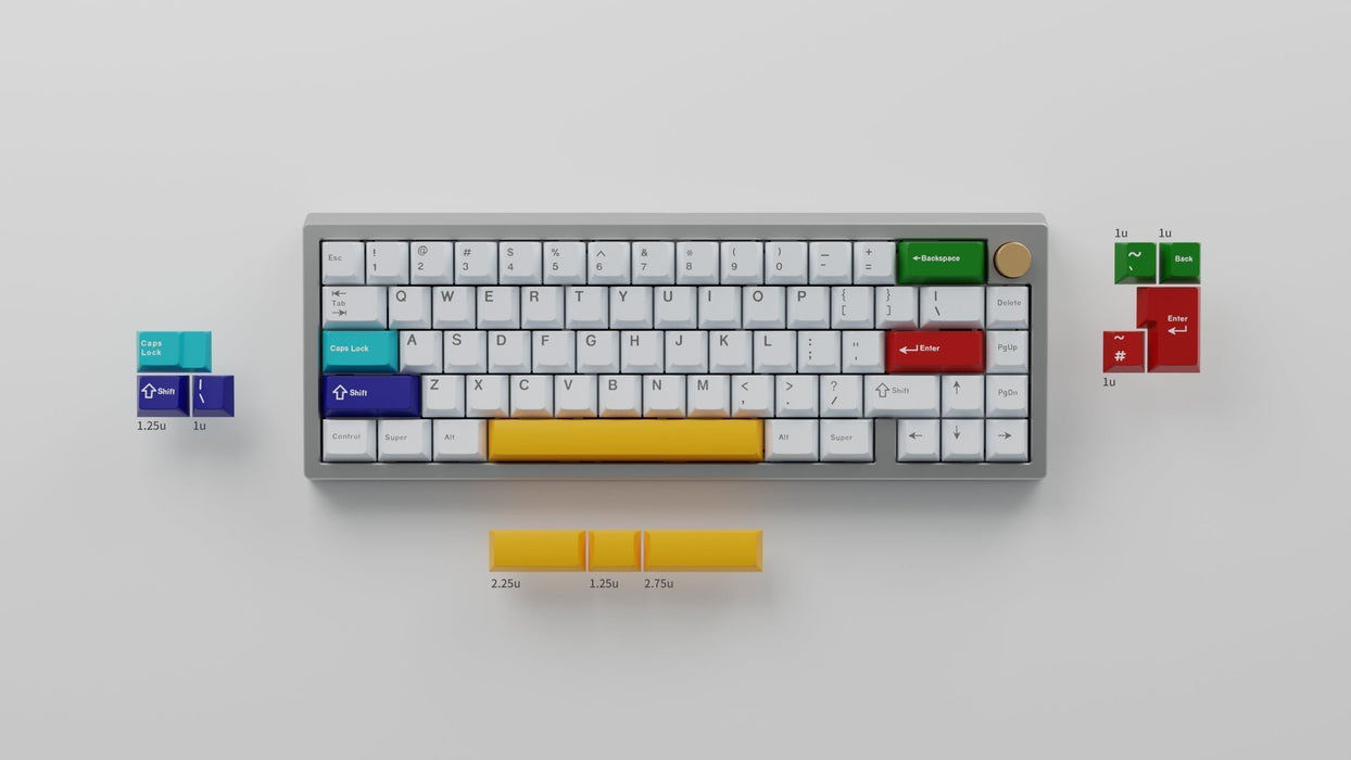 Zoom65 Essential Edition V2 - Teal Mechanical Keyboard Kit