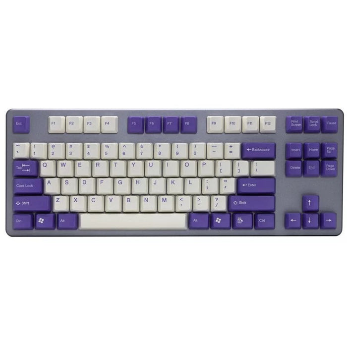 Tai-Hao White & Dark Purple ABS Keycap Set