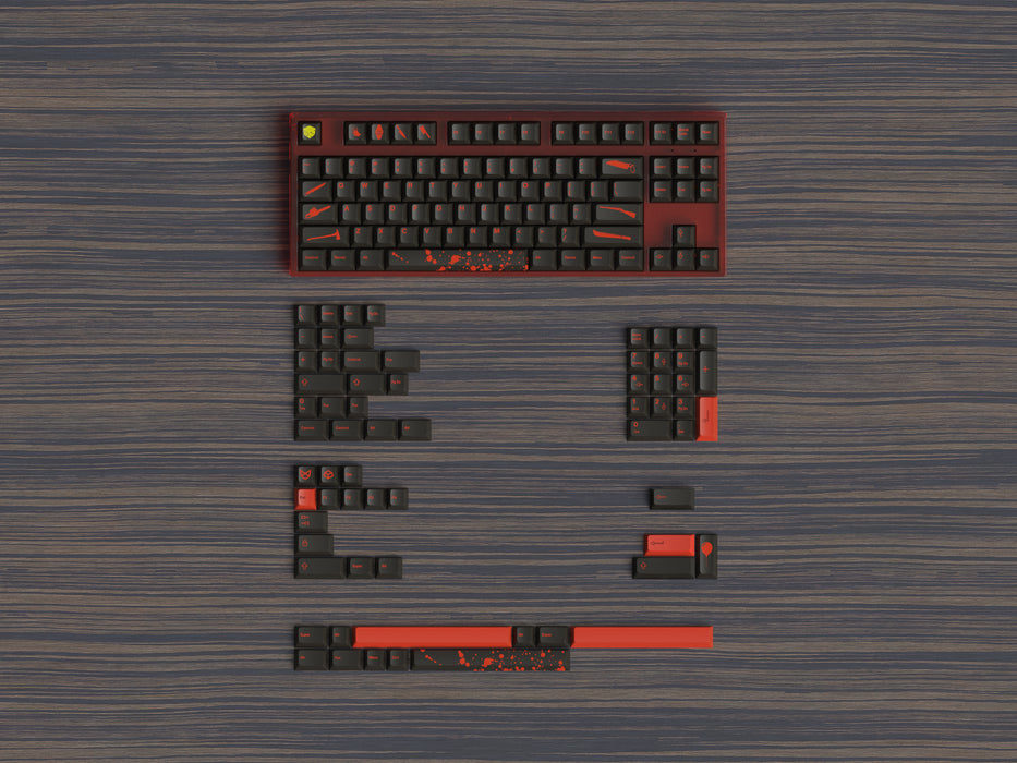 KDS Splatter Keycaps & Splatter Mechanical Keyboard