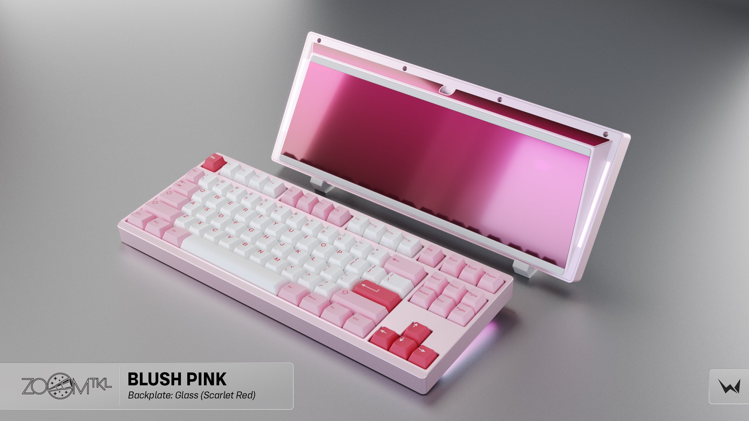 Custom store Pink Mechanical Keyboard