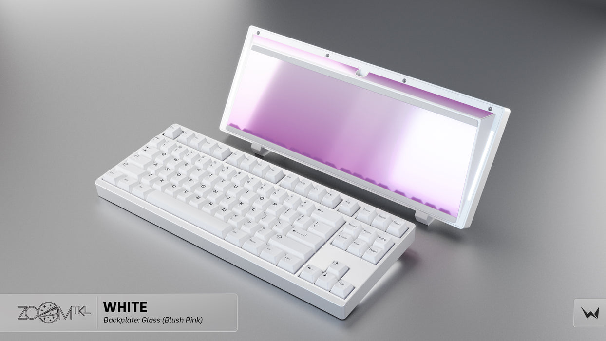 Zoom TKL Essential Edition - White Mechanical Keyboard Kit