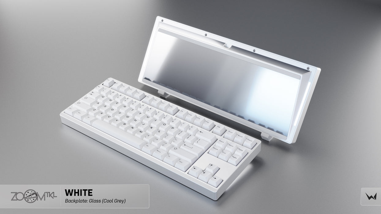 Zoom TKL Essential Edition - White Mechanical Keyboard Kit