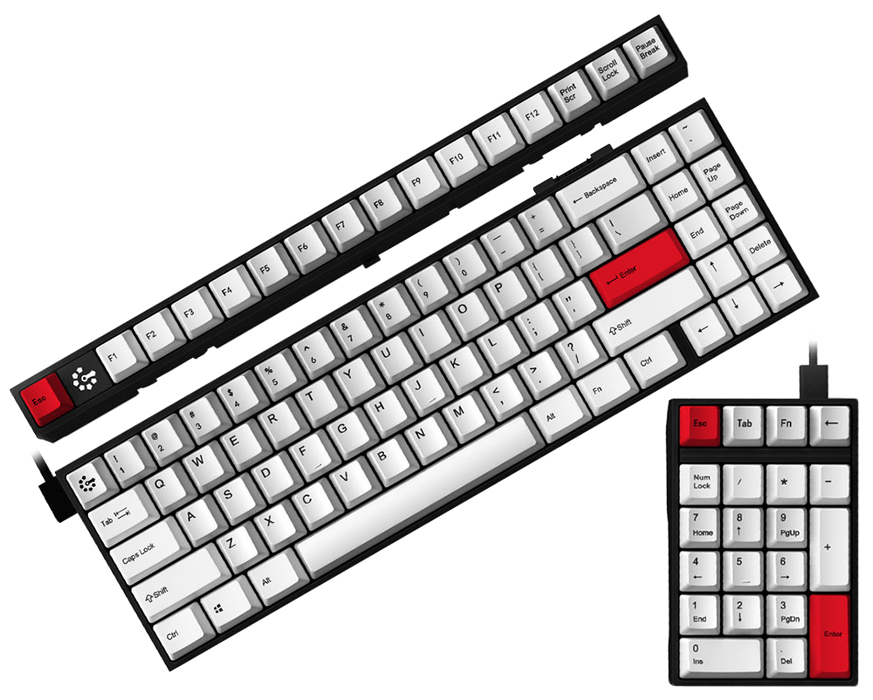 Ganss ALT71 Modular Mechanical Keyboard