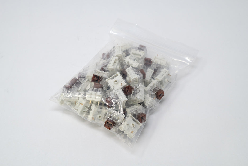 Kaihl Box Brown Mechanical Switches Manufactured by Kaihua