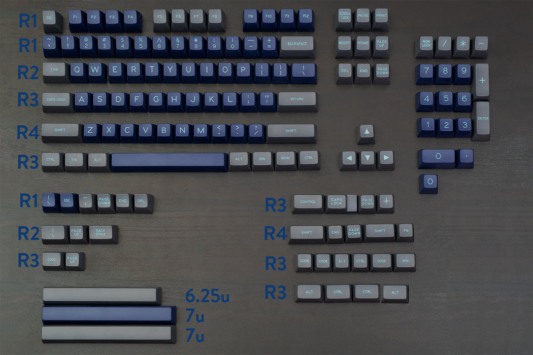 SA Calm Depths Keycap Set