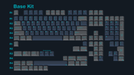 GMK Calm Depths Mechanical Keyboard Keycap Set