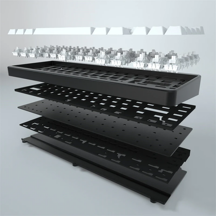 IDOBAO ID67 V1 65% Hot Swap Mechanical Keyboard Kit - Aluminum Low Profile