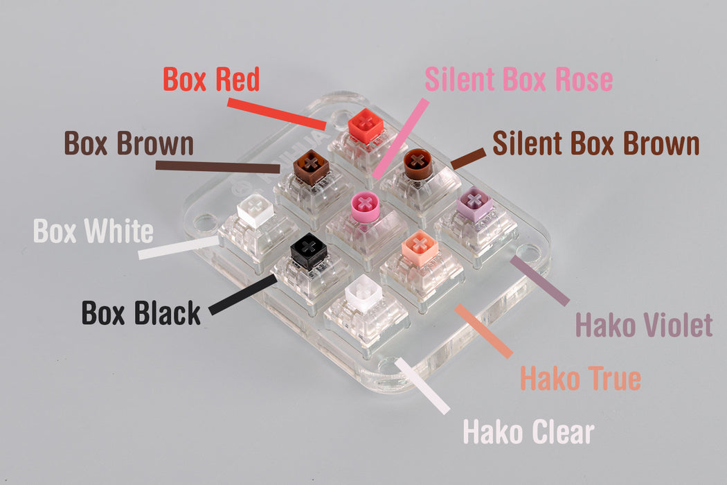 Kono BOX Switch Tester