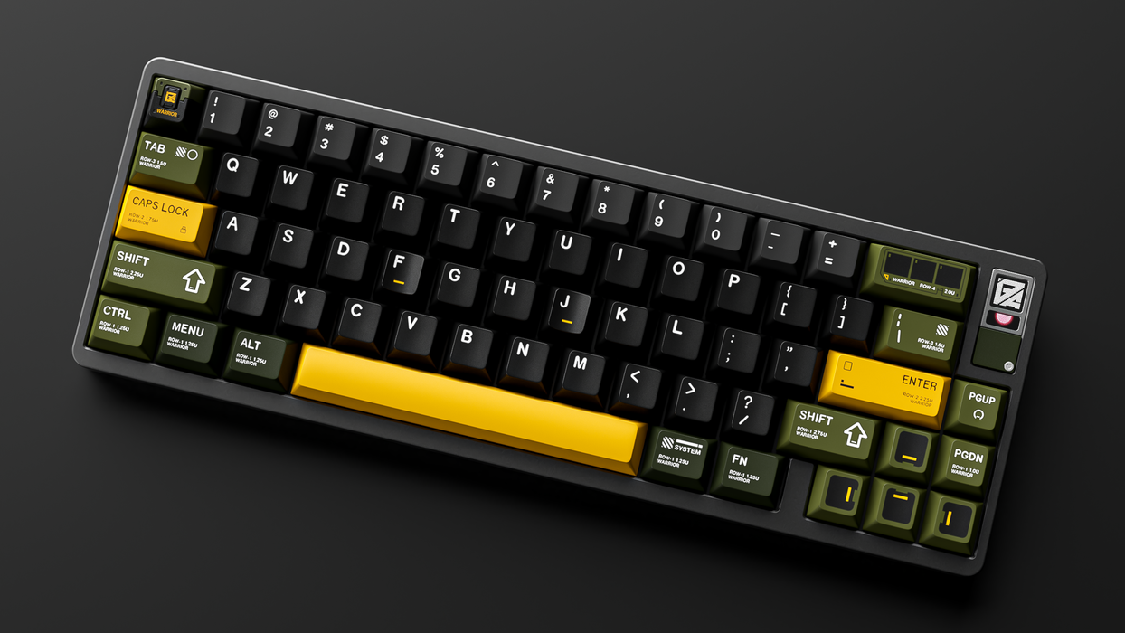 ePBT Warrior MK Ⅲ Keycap Set by ALOHAKB