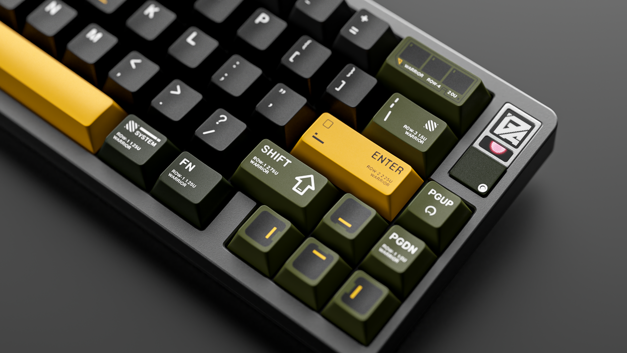 ePBT Warrior MK Ⅲ Keycap Set by ALOHAKB