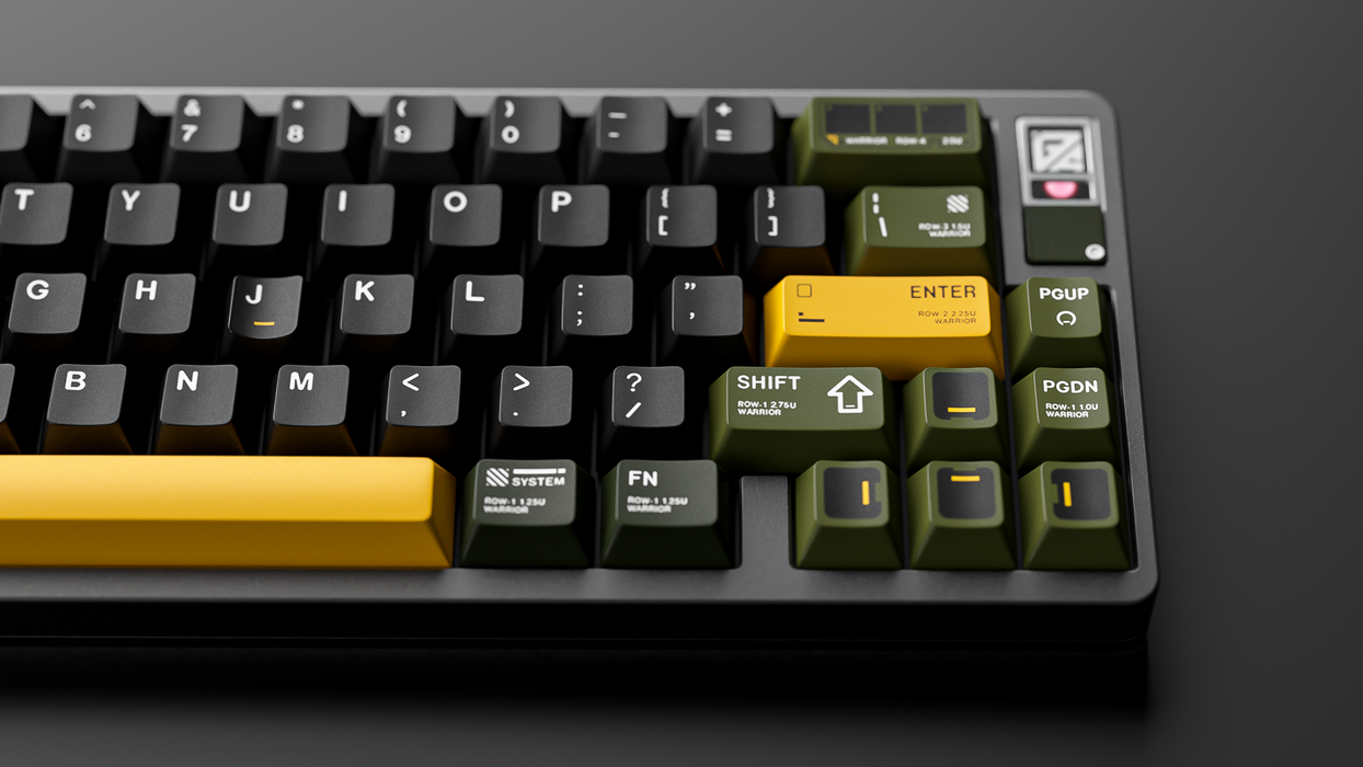 ePBT Warrior MK Ⅲ Keycap Set by ALOHAKB