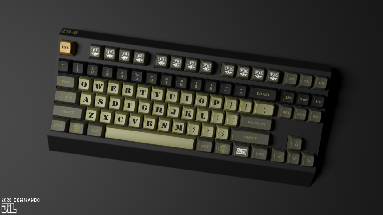 2020 Commando Keycap Set