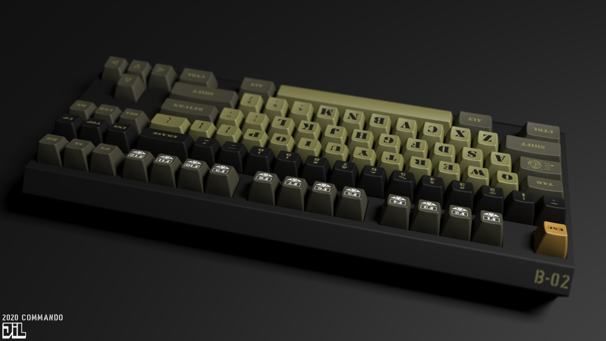 2020 Commando Keycap Set
