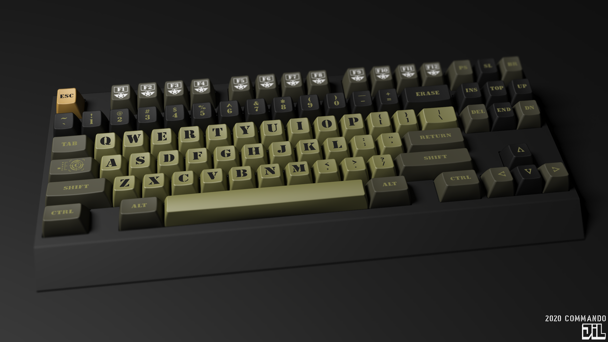 2020 Commando Keycap Set