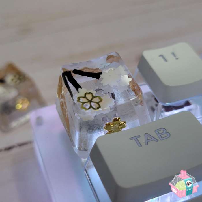 Sakura Artisan by Mochi Keycaps