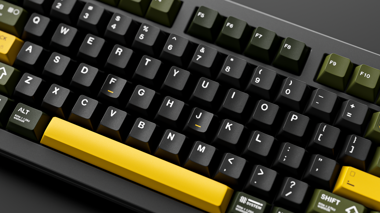 ePBT Warrior MK Ⅲ Keycap Set by ALOHAKB