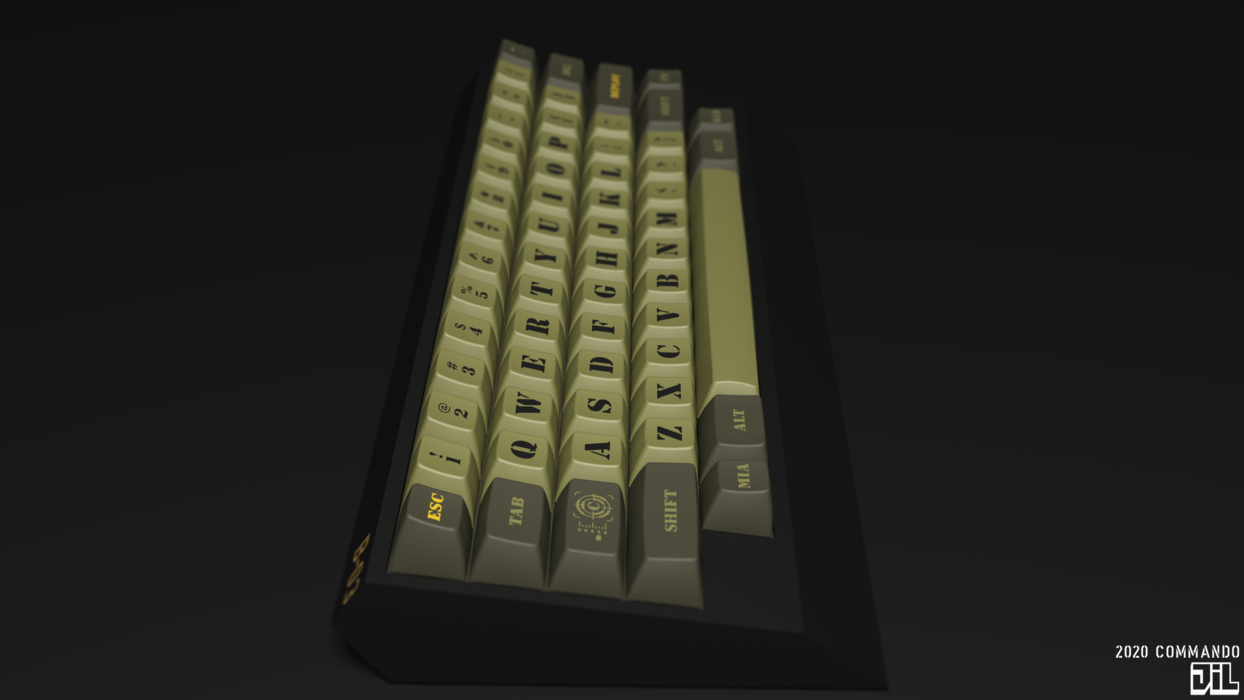 2020 Commando Keycap Set