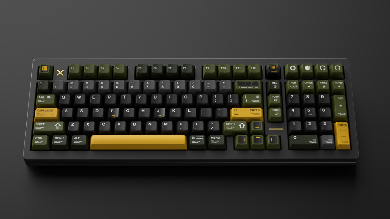 ePBT Warrior MK Ⅲ Keycap Set by ALOHAKB