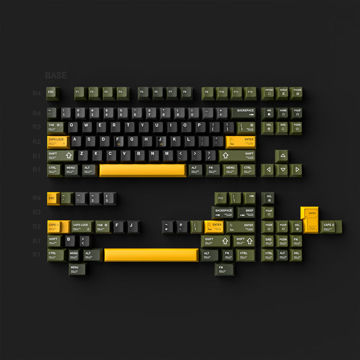 ePBT Warrior MK Ⅲ Keycap Set by ALOHAKB