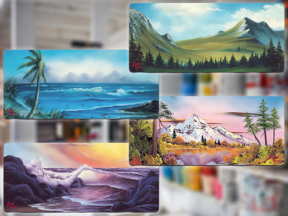 Bob Ross Deskmats
