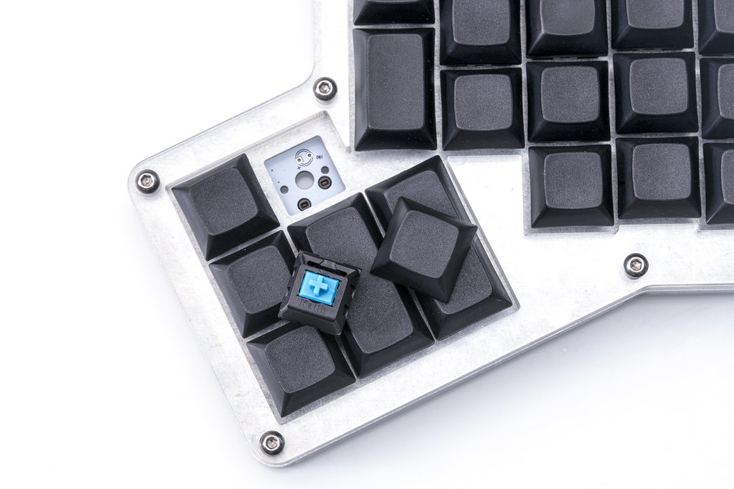 ErgoDox 76 "Hot Dox" Mechanical Keyboard Kit and ErgoDox Keycaps