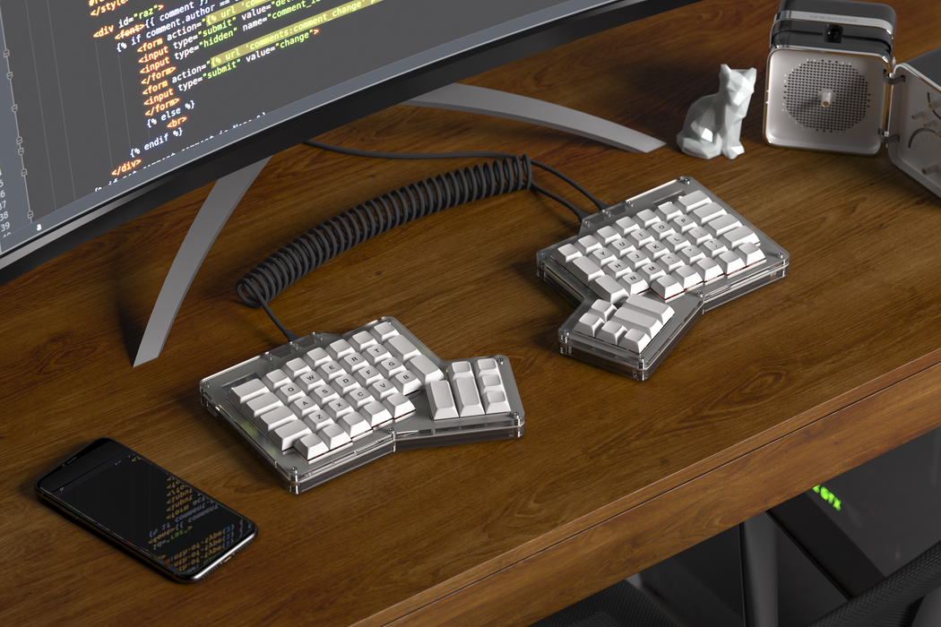 ErgoDox 76 "Hot Dox" V2 Mechanical Keyboard