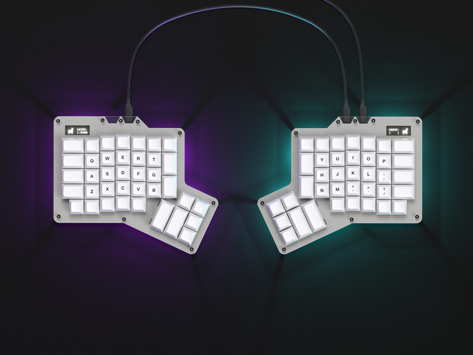 ErgoDox 76 "Hot Dox" V2 Mechanical Keyboard