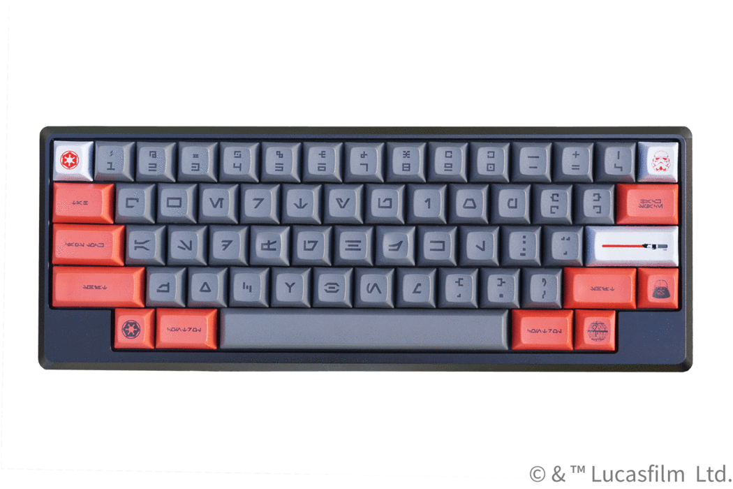 Official Licensed Star Wars Galactic Empire Keycap Set