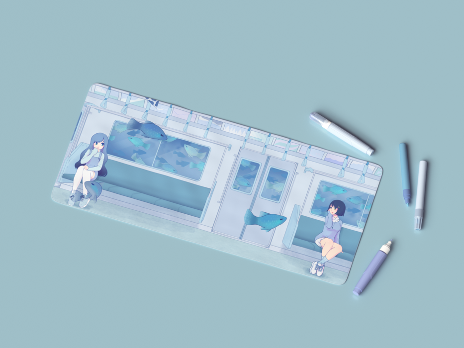 Magic Subway Deskmats
