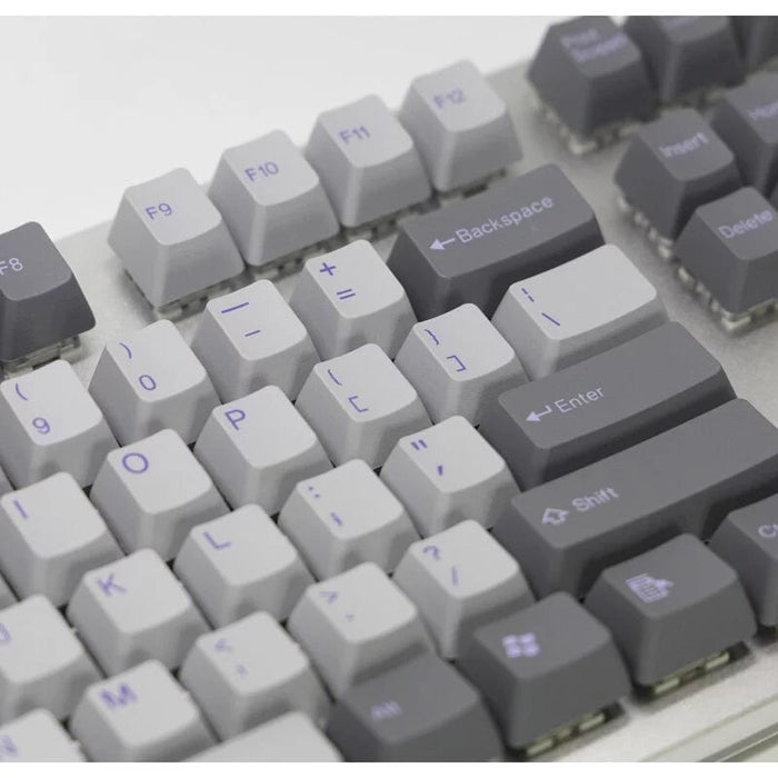 Tai-Hao Purple & Gray PBT Keycap Set