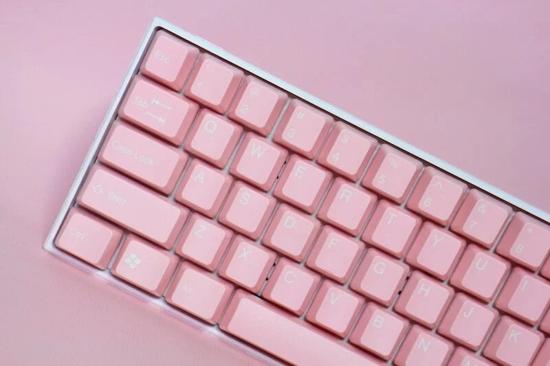 Tai-Hao Pink ABS Keycap Set