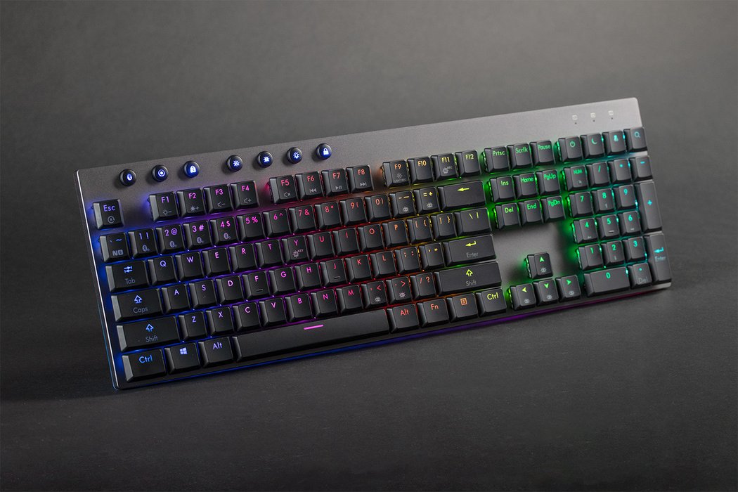 Hexgears Venture — Low-Profile Bluetooth Mechanical Keyboard