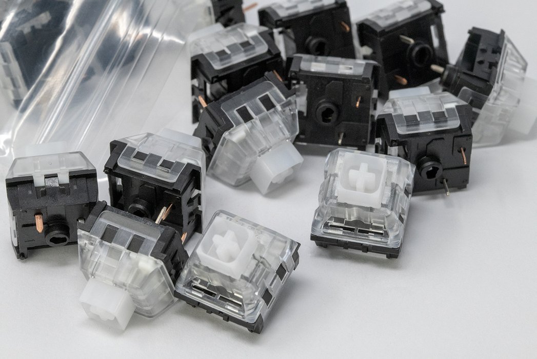 Hako Royal Clear Mechanical Switches (10 ct.)