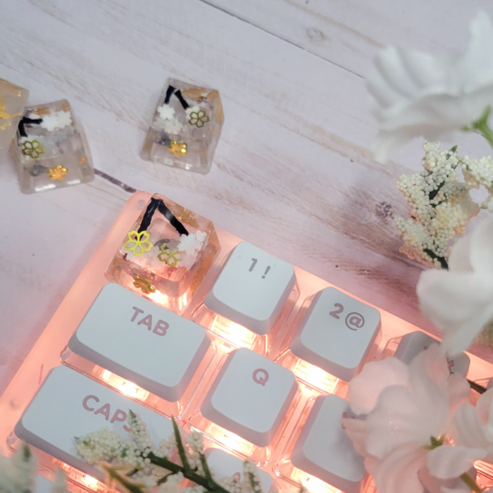 Sakura Artisan by Mochi Keycaps